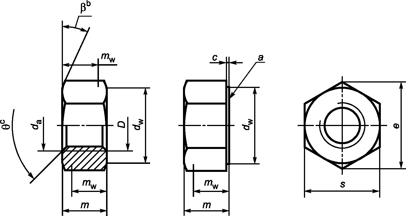 Гайки ГОСТ Р ИСО 4032-2014